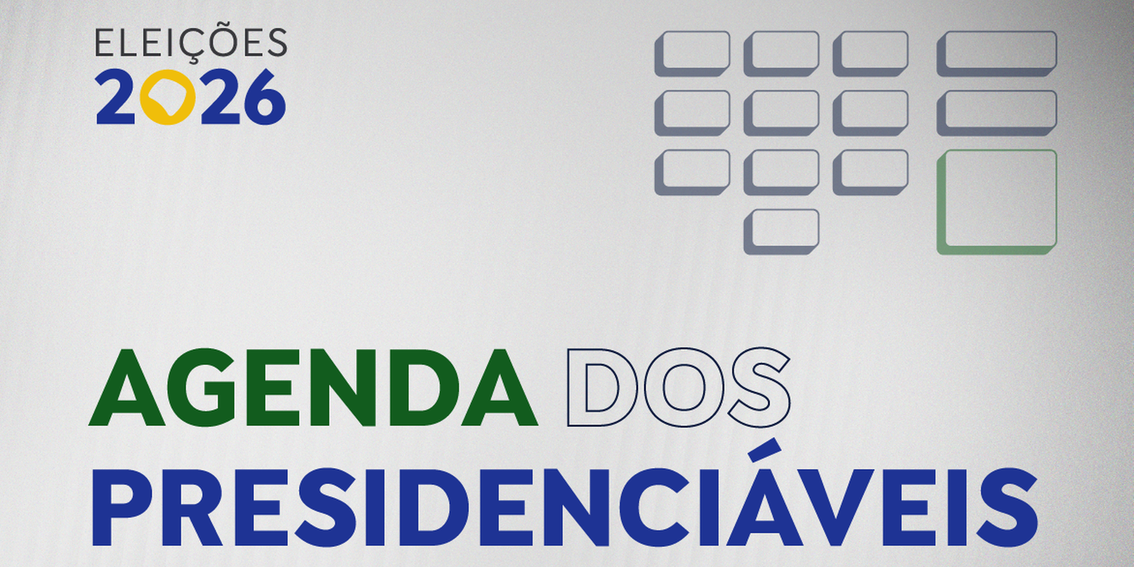 Confira a agenda dos presidenciáveis nesta terça-feira (6)