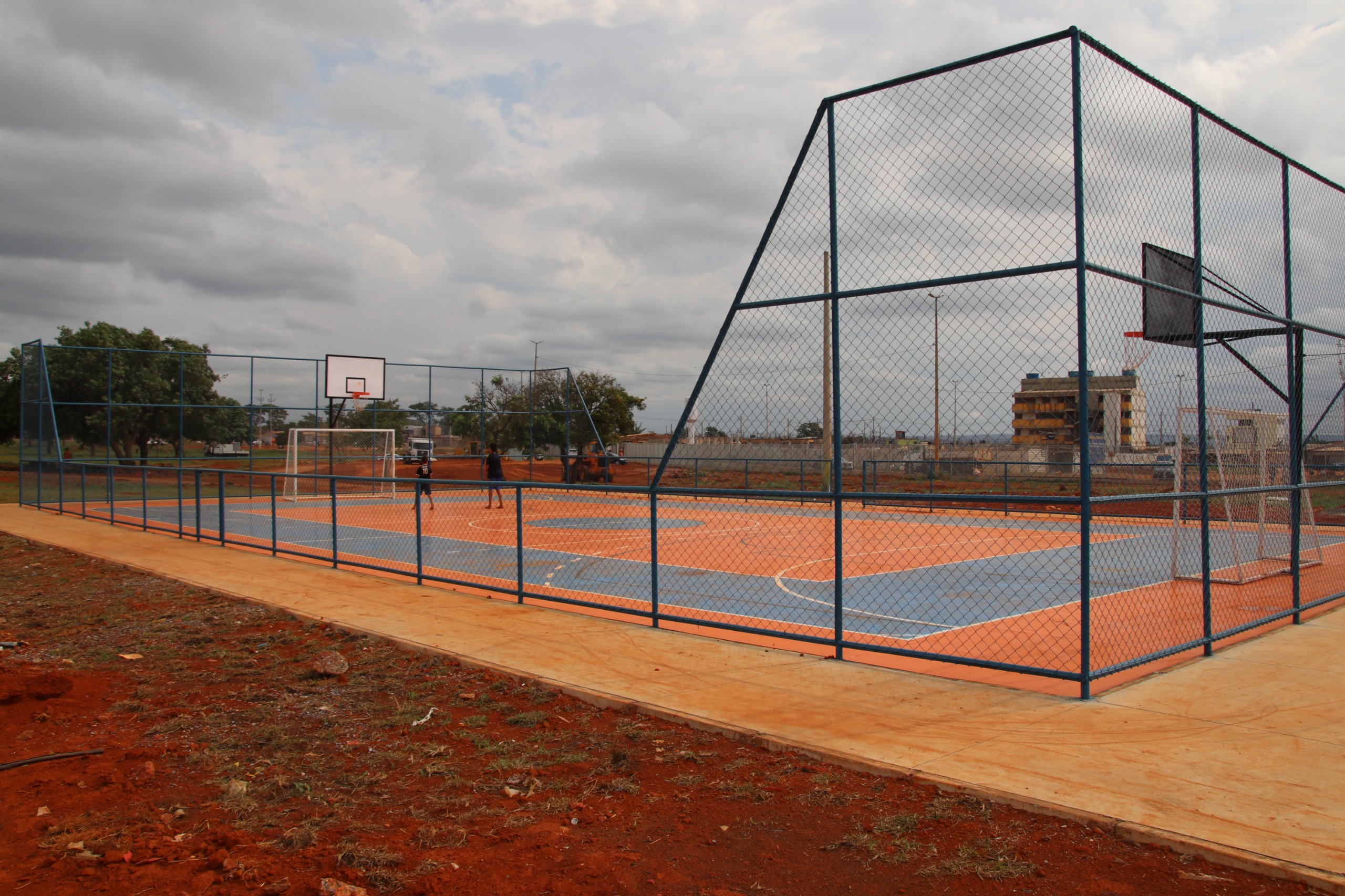 Obras no Parque Urbano da Estrutural recebem investimento de R$ 9 milhões do programa GDF na Sua Porta