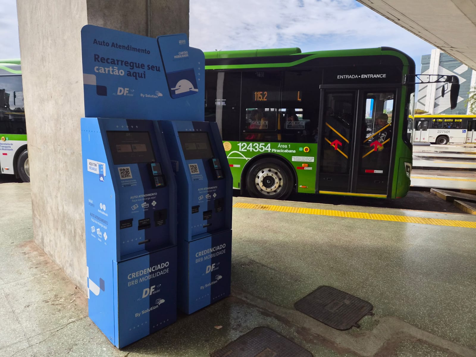 Saiba onde encontrar os totens de autoatendimento para recarga do Cartão Mobilidade