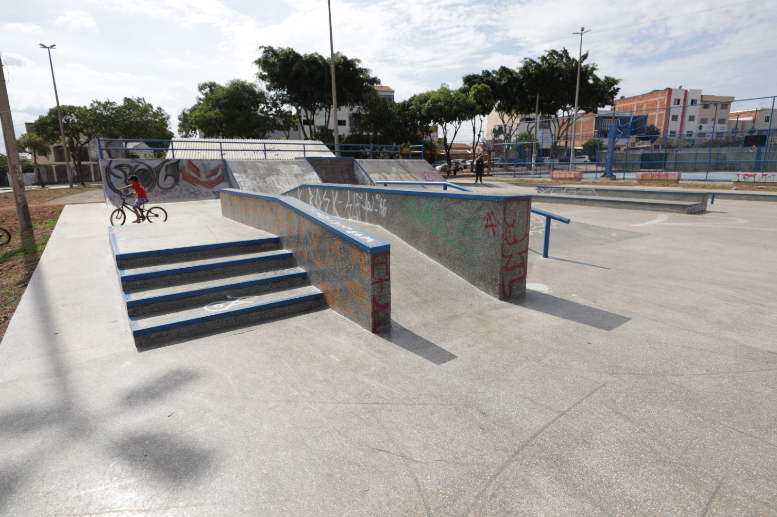 Reforma do skatepark do Paranoá incentiva prática esportiva e reforça oferta de lazer para população